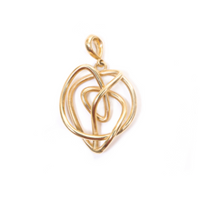 Load image into Gallery viewer, 18kt Gold Endless Love Pendant