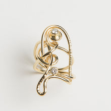 Load image into Gallery viewer, 18kt Gold Endless Love Ring