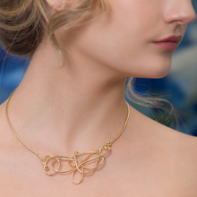 Load image into Gallery viewer, Small 18kt Gold Endless Love Necklace